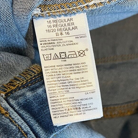 GAP Denim Women Size 33Rx26 Favorite Jegging Raw Hem High Rise Jeans - Picture 8 of 8